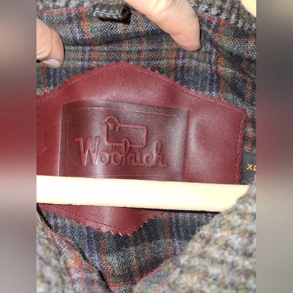 Vintage Woolrich Jacket xl mens wool Tweed Bomber coat made in USA - Picture 5 of 7